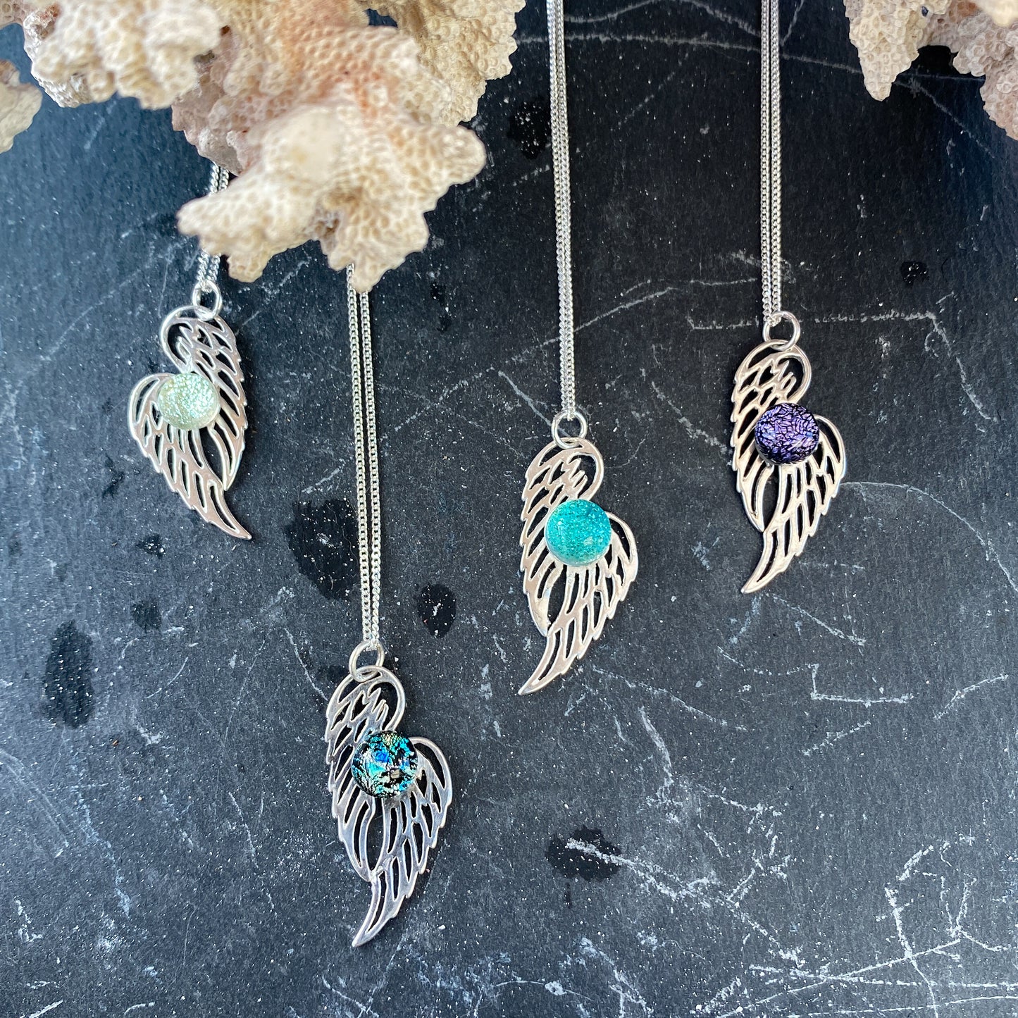 Selection of Angel Wing Pendants