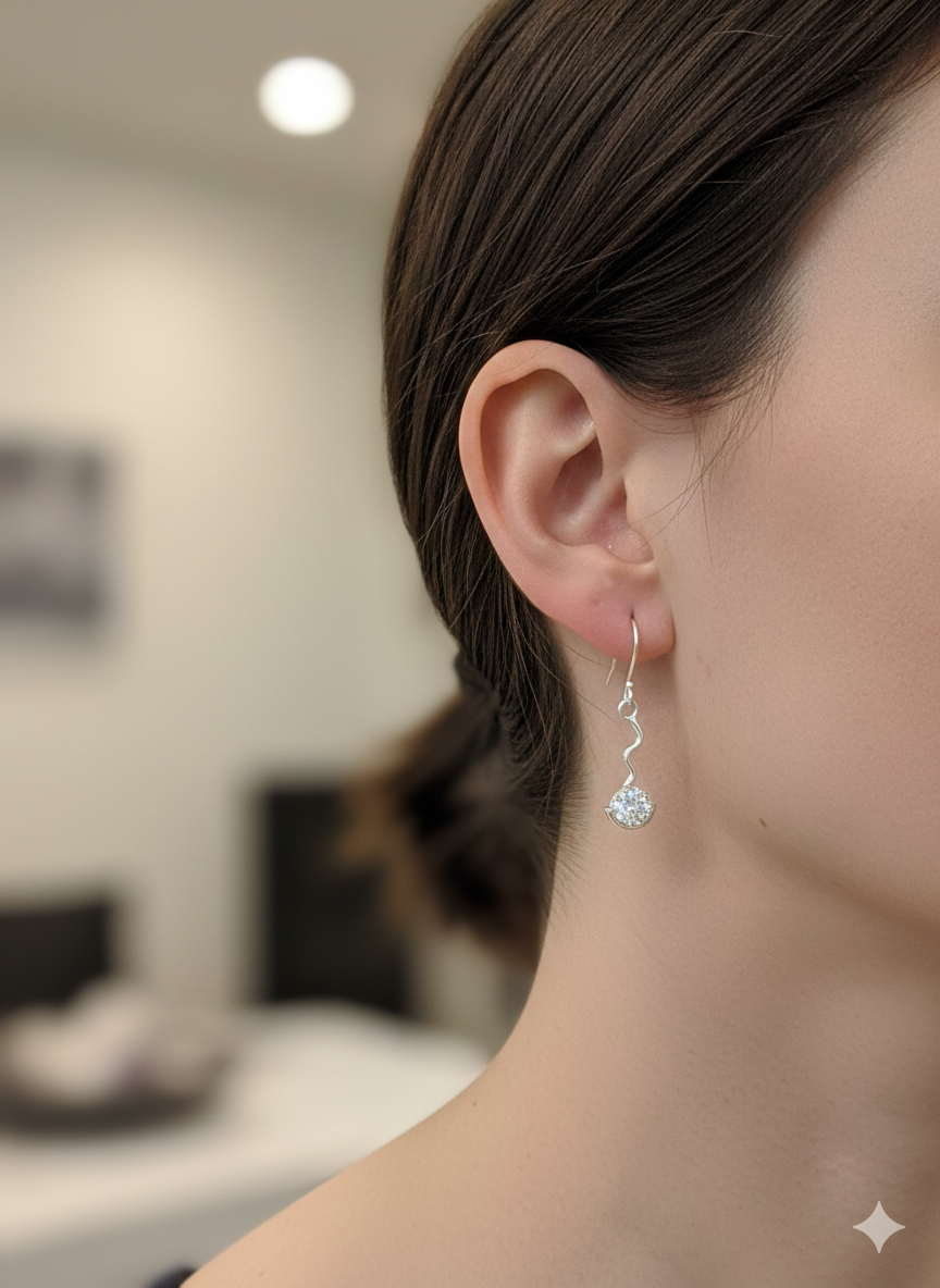 A Selection of Wave Earrings