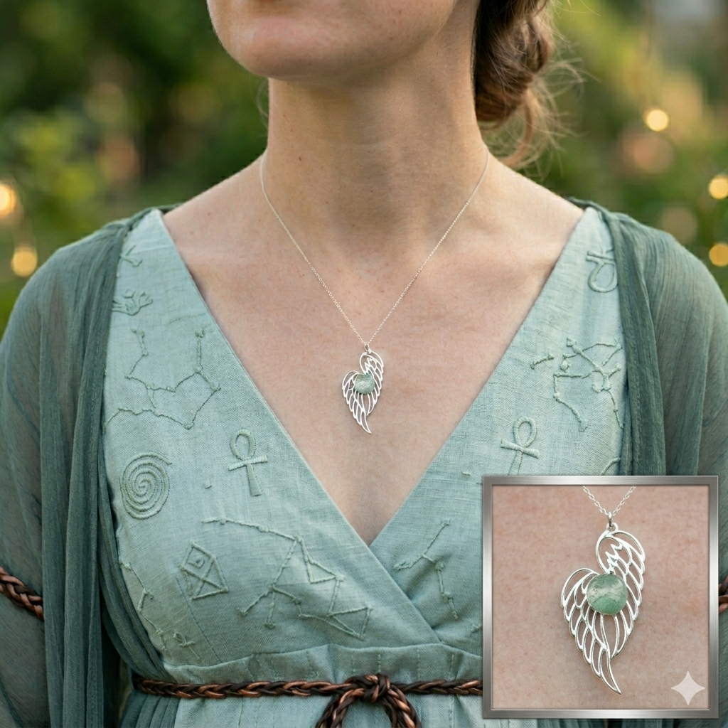 A Selection of Angel Wing Pendants