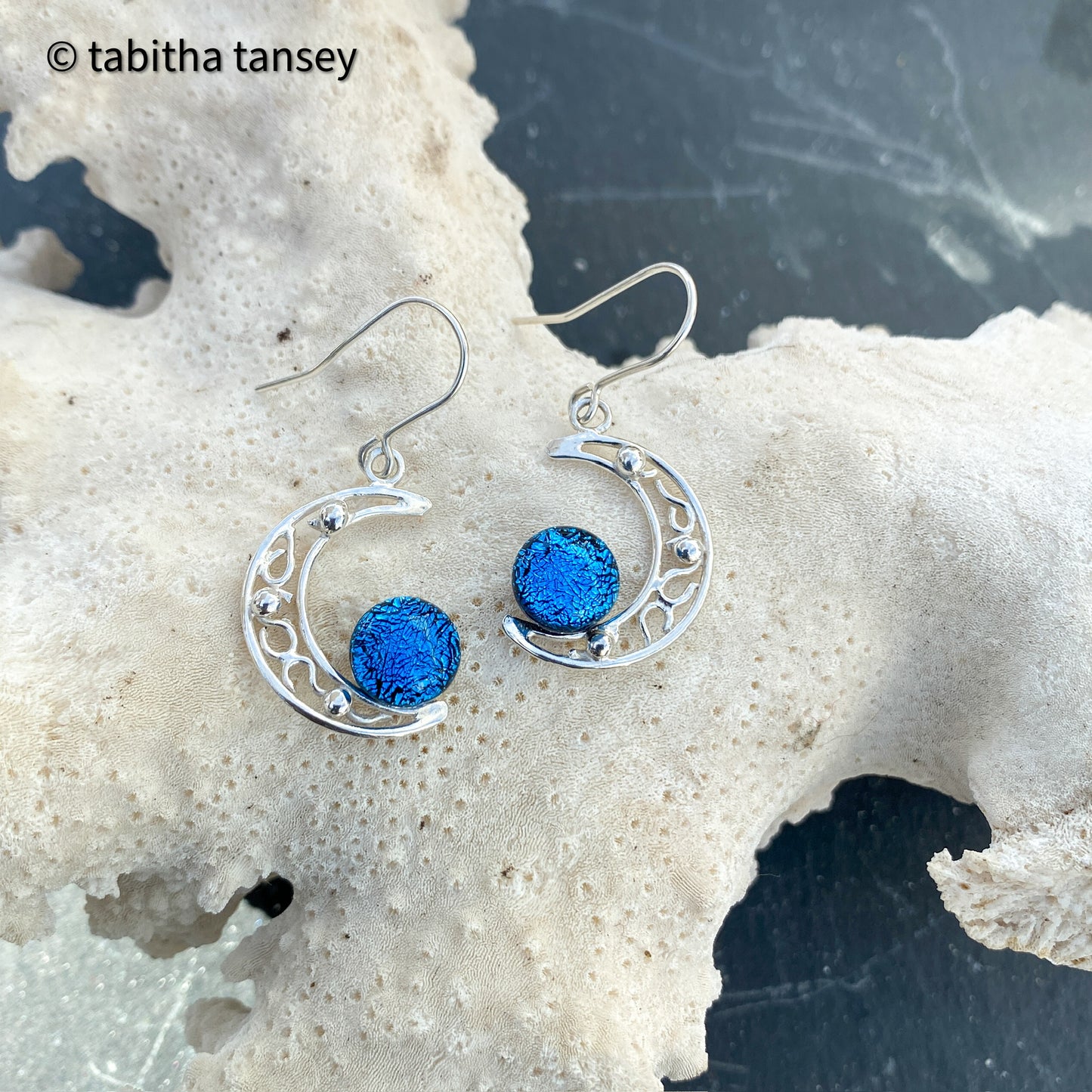 Selection of small Crescent Earrings