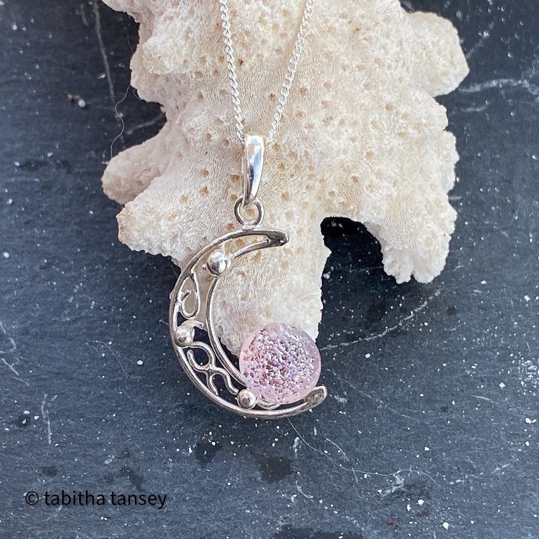 Selection of small Crescent Pendants