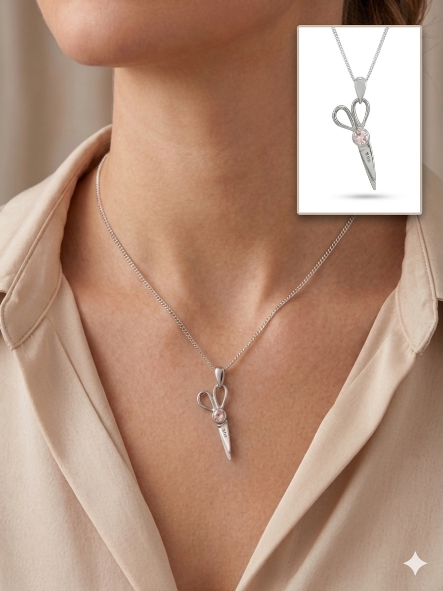 A Selection of Scissor Pendants