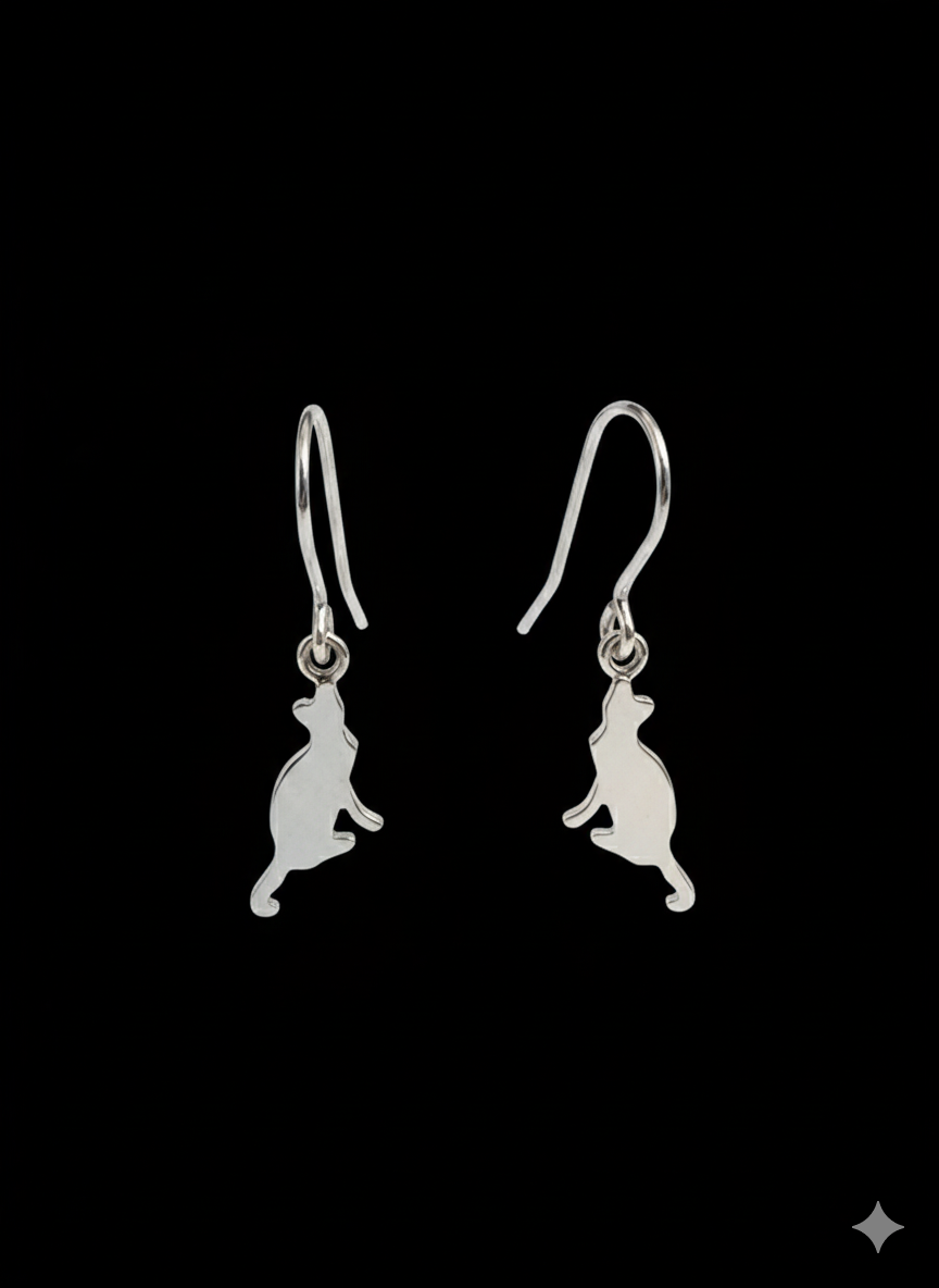 Cat Drop Earrings