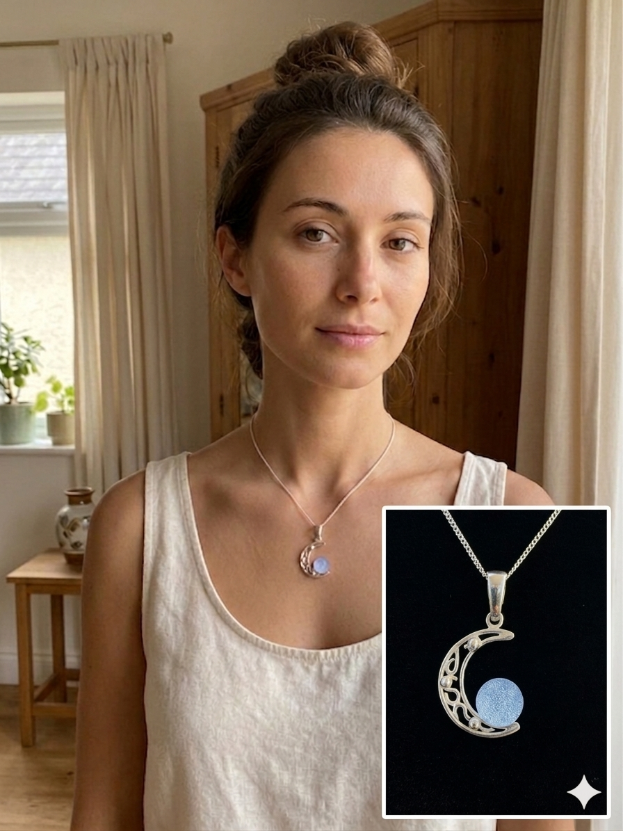 A Selection of Small Crescent Pendants