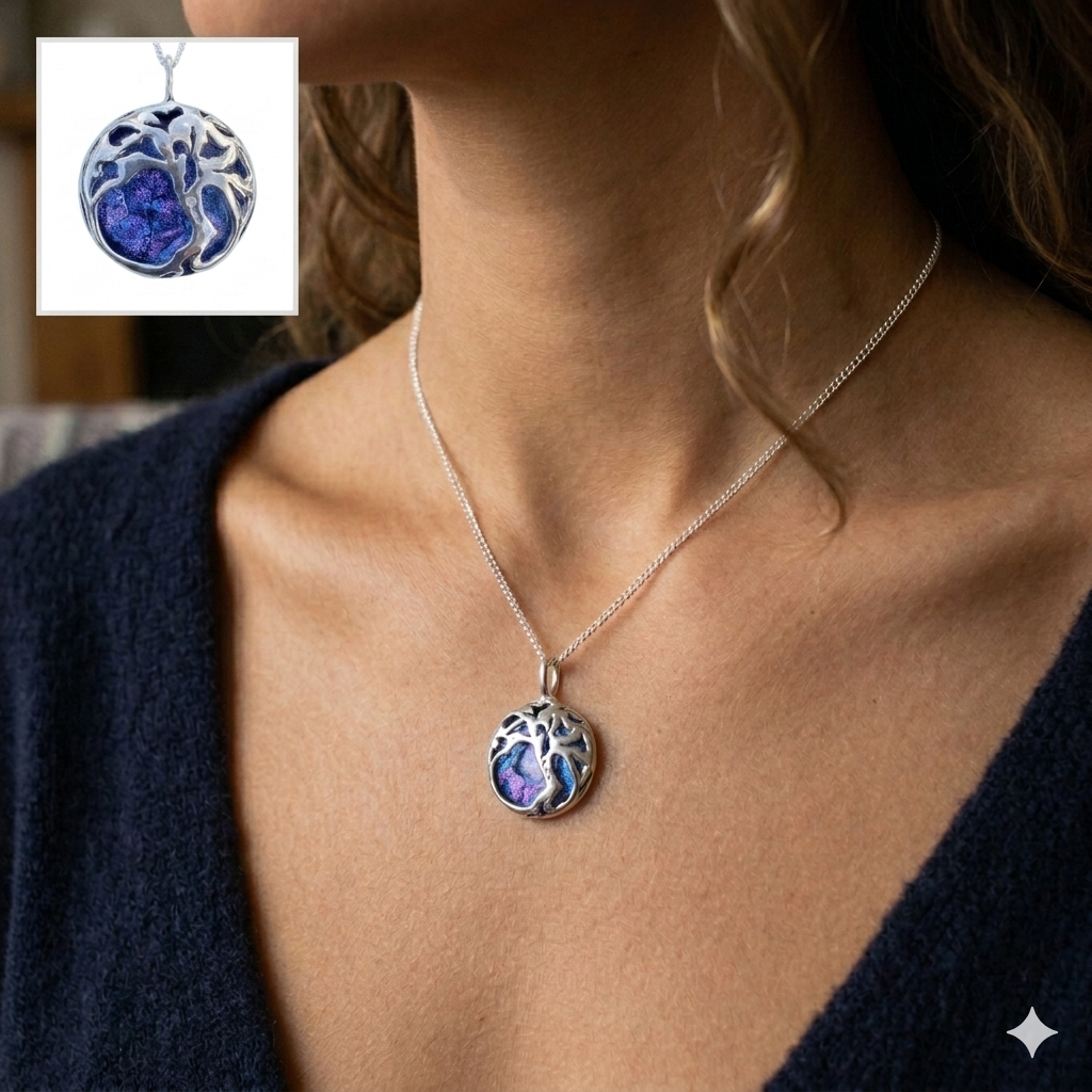 A Selection of Tree of Life Pendants