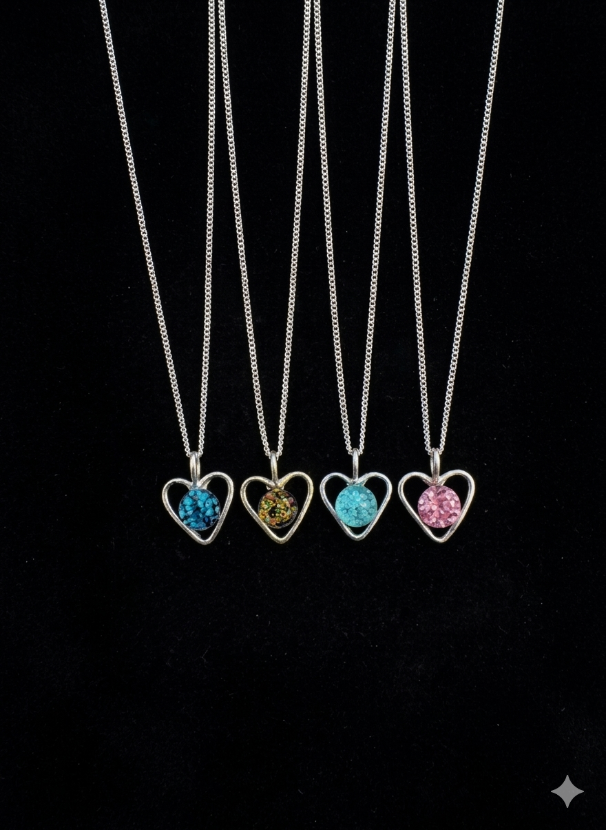 A Selection of Heart Pendants