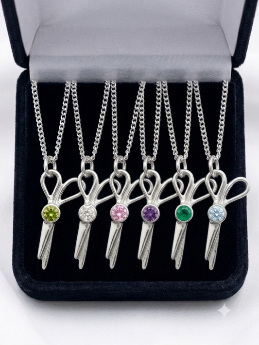 A Selection of small Scissor Pendants