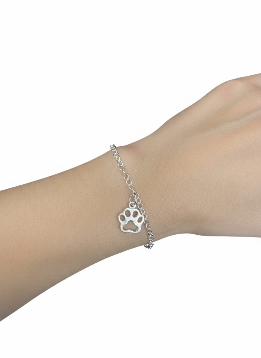 Paw print bracelet