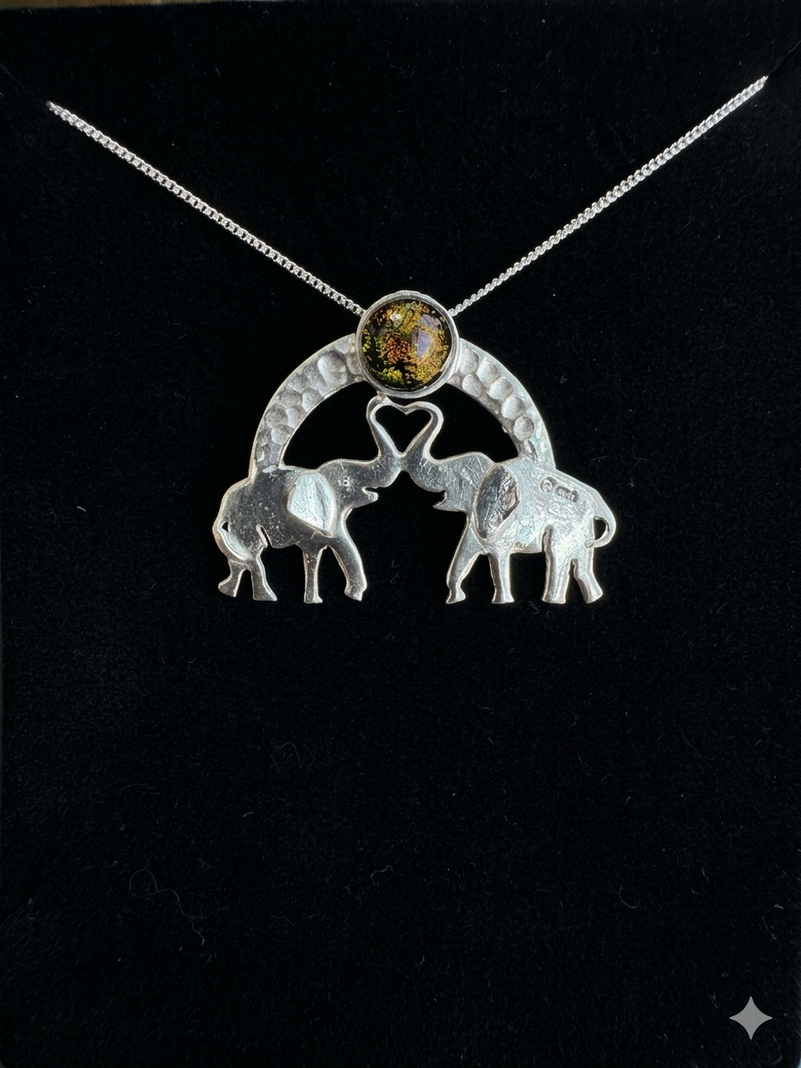 A selection of Double Elephant Pendants