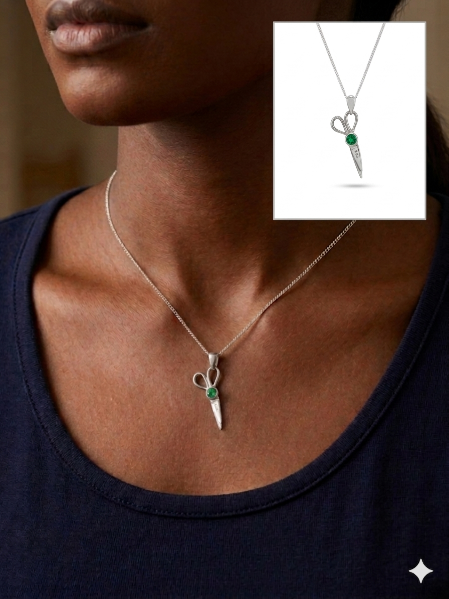 A Selection of Scissor Pendants