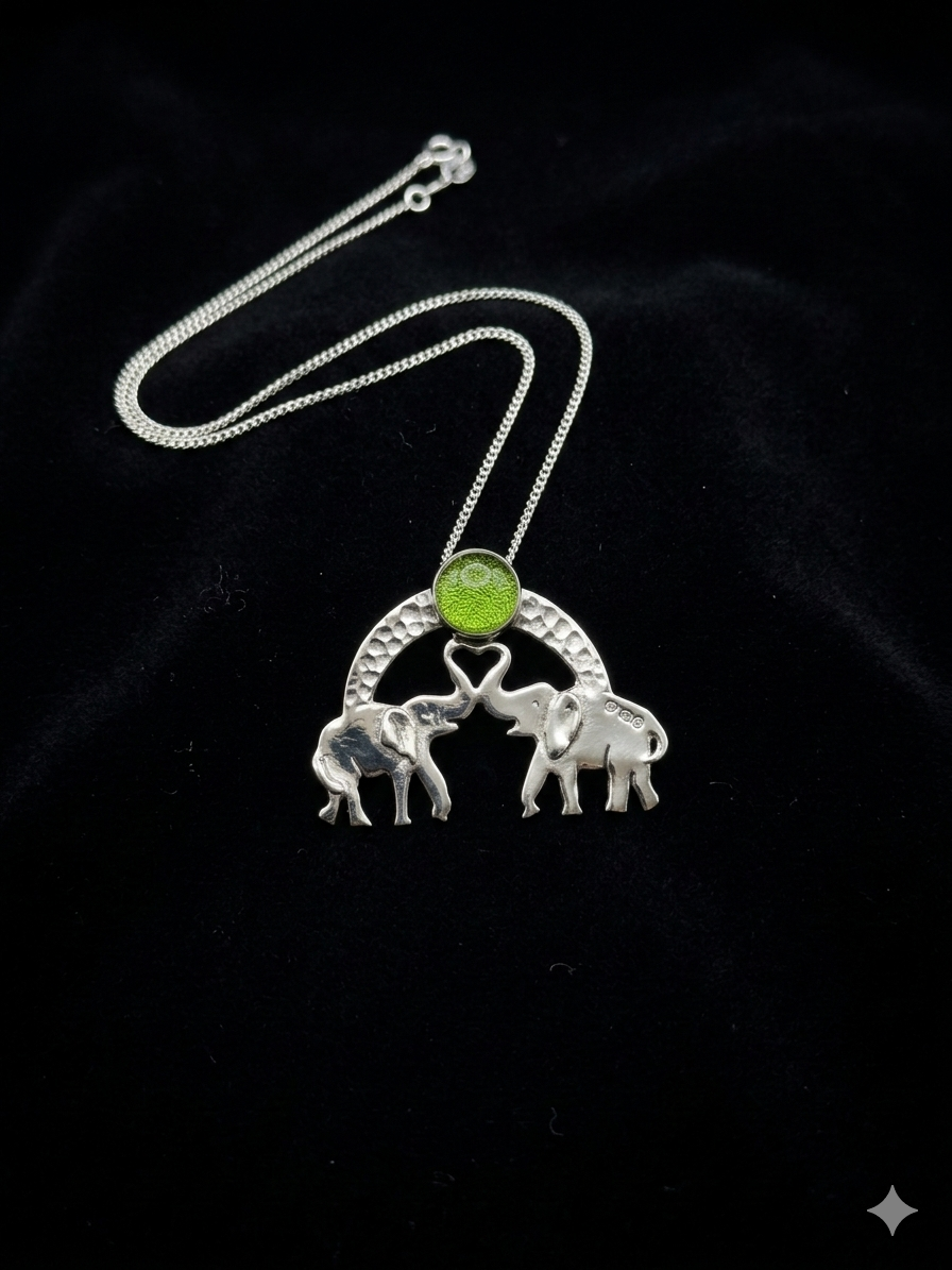 A selection of Double Elephant Pendants