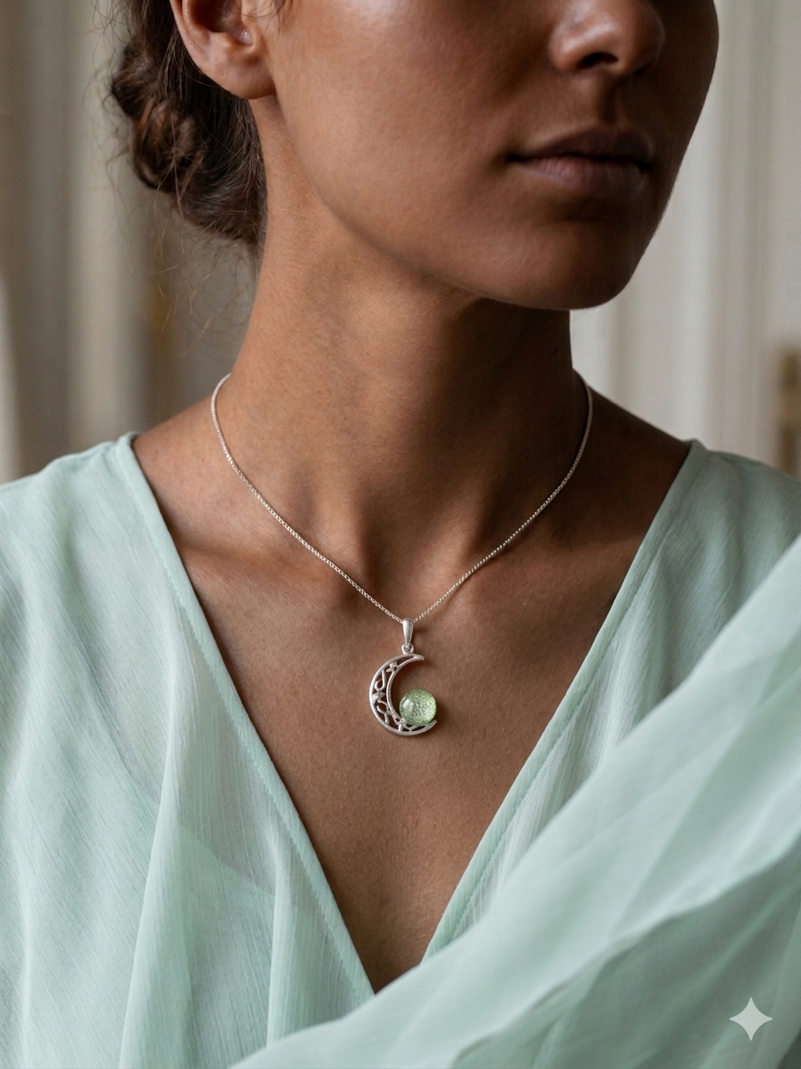 A Selection of Small Crescent Pendants