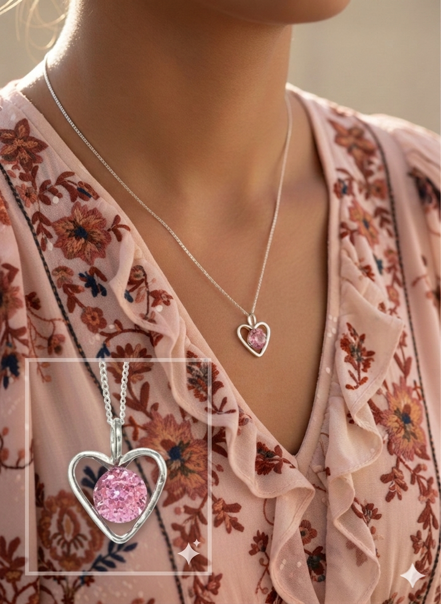 A Selection of Heart Pendants