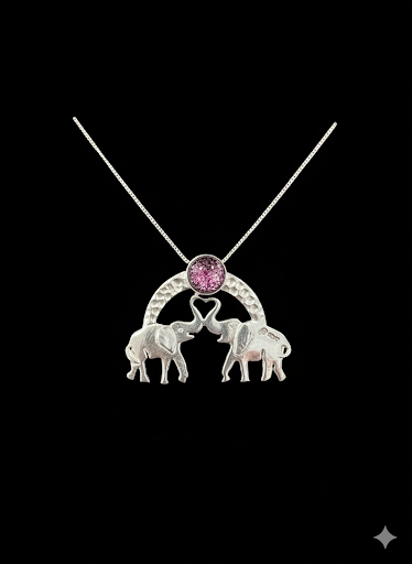 A selection of Double Elephant Pendants