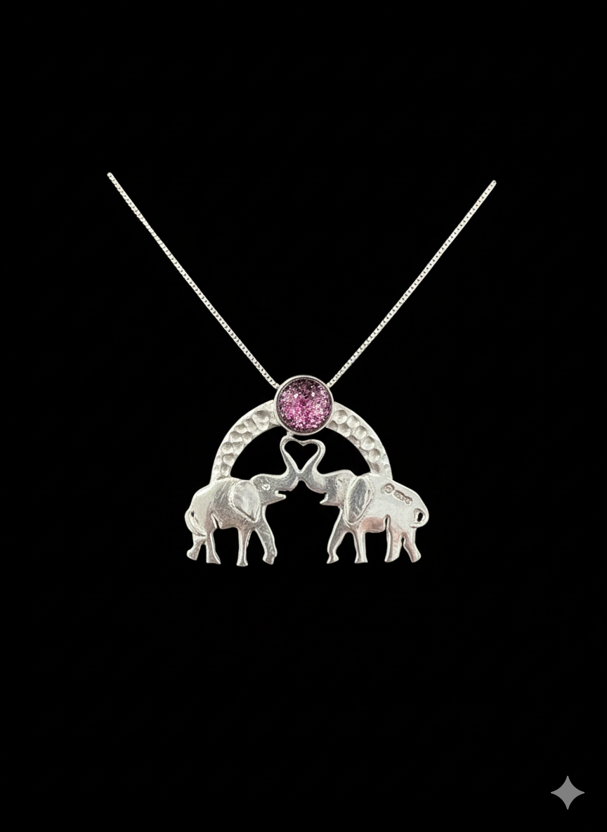 A selection of Double Elephant Pendants