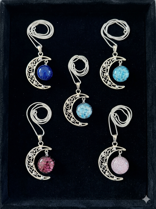 Selection of Large Crescent Pendants